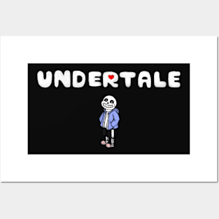 Undertale Sans Posters and Art